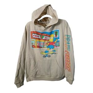 The Simpsons Mens Hoodie "Brain Freeze" Kwik-E-Mart Matt Groening Mens Size M